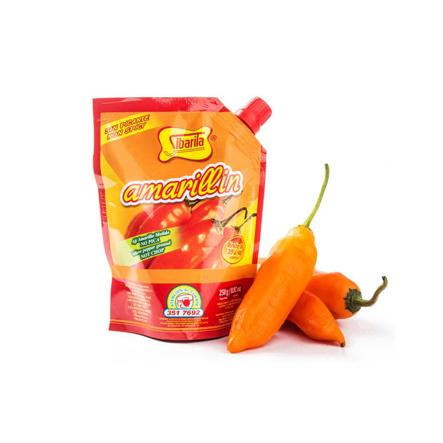 Sibarita Yellow Pepper Ground - Non Spicy - Aji Amarillo - 250 Grams - 8.82 Oz.