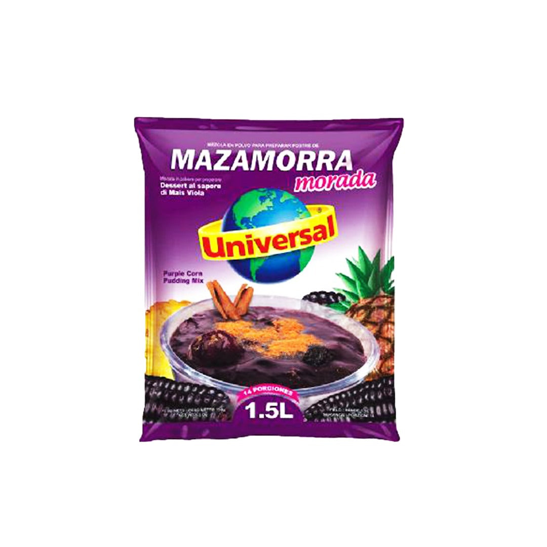 Mezcla universal Mazamorra Morada - Pudín de mezcla de maíz morado 5.3 oz.