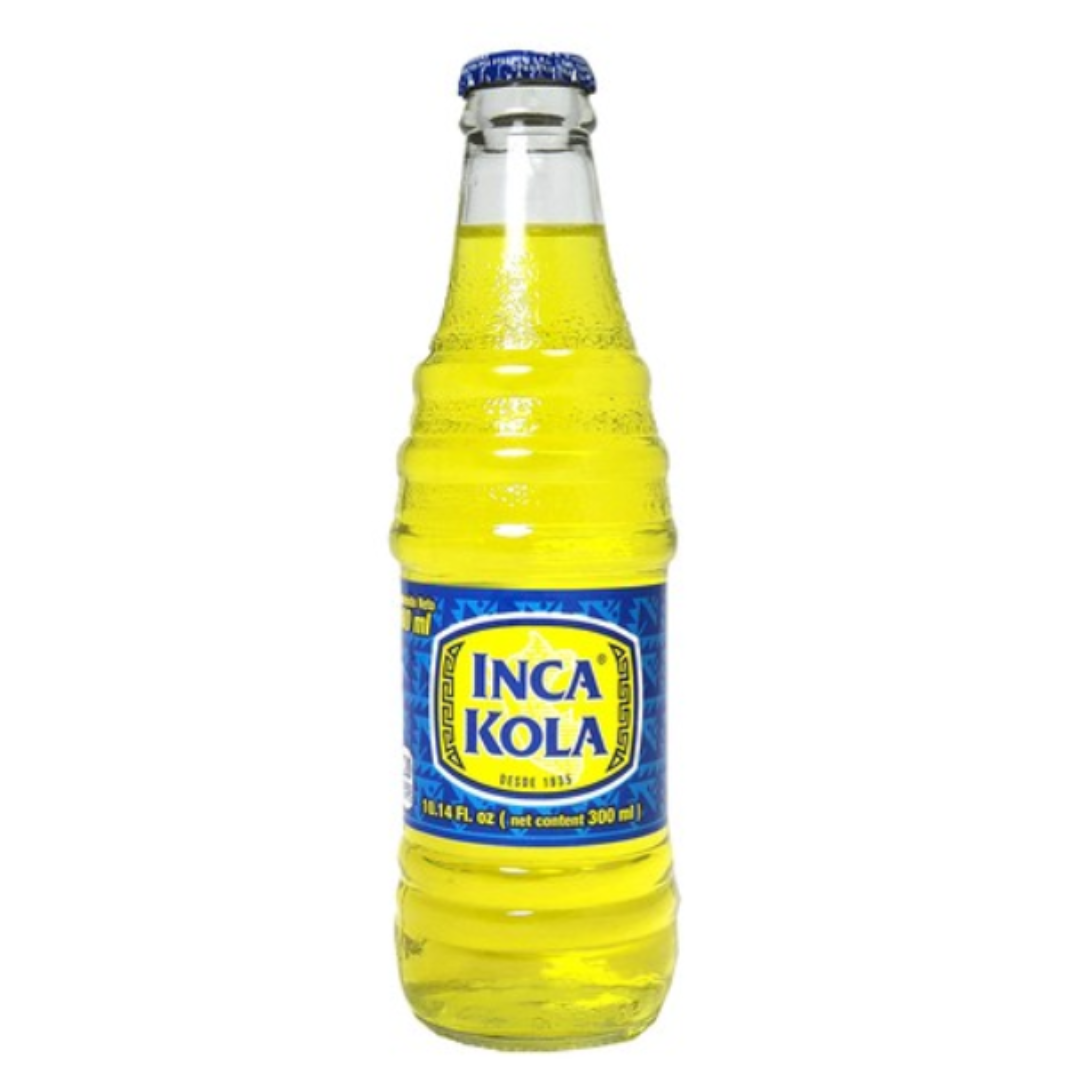 Vaso de refresco Inca Kola 10.14 Fl.oz. / 300ml.