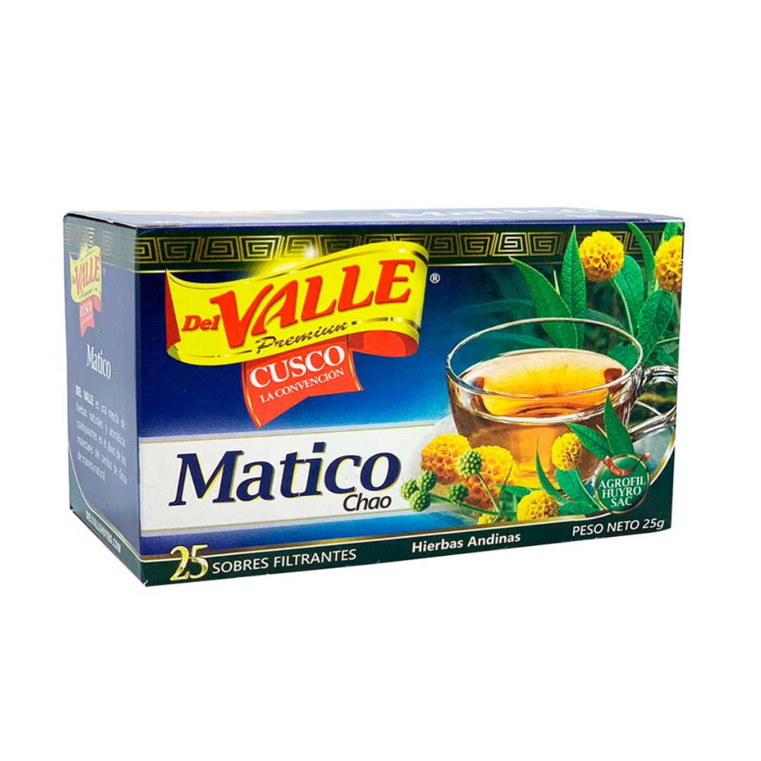 Del Valle Matico Chao 25 Unid. x 25 gr.