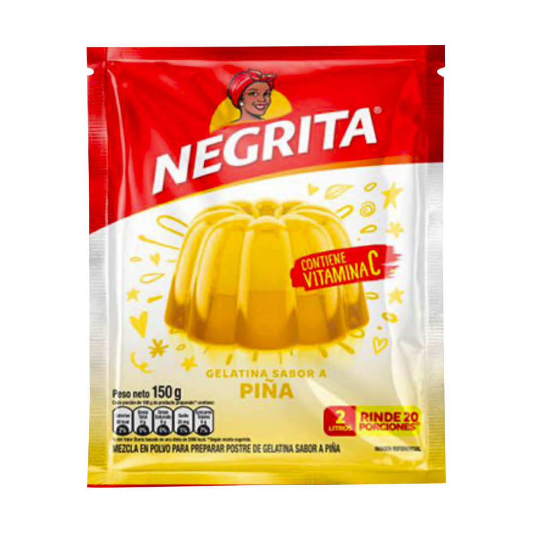 Negrita Gelatina de Piña x 150 gr.