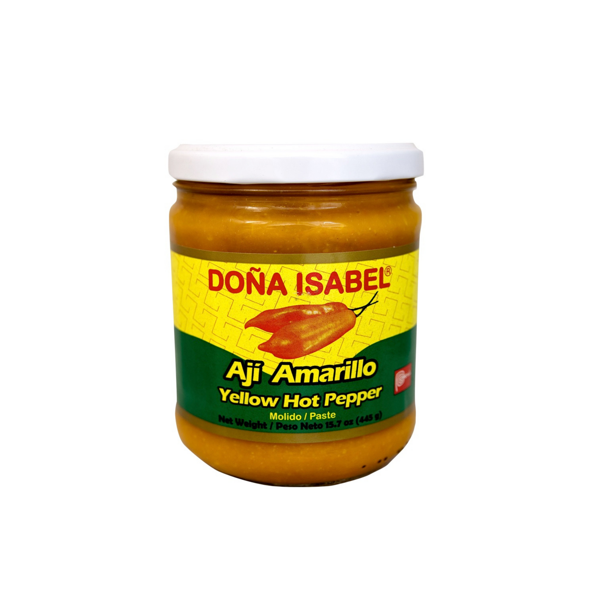 Doña Isabel Yellow Hot Pepper Paste 15.7 oz.