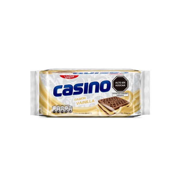 Victoria Casino Cookies Vanilla Vainilla 6 Pack x 258 gr.
