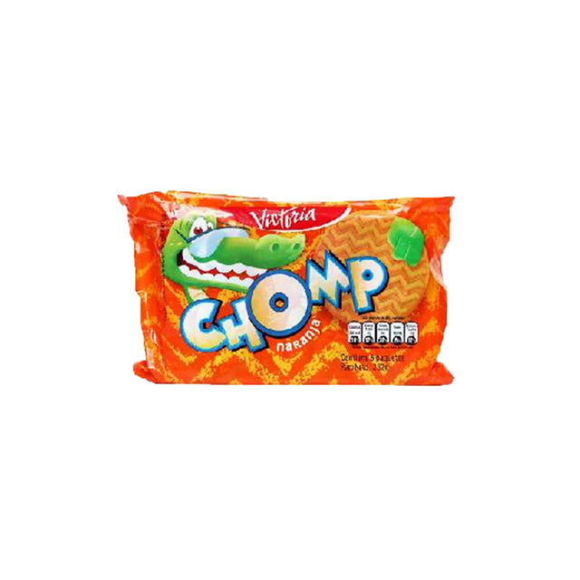 Victoria Chomp Orange Cookies - Chomp Naranja 6 Pack - 228 gr.